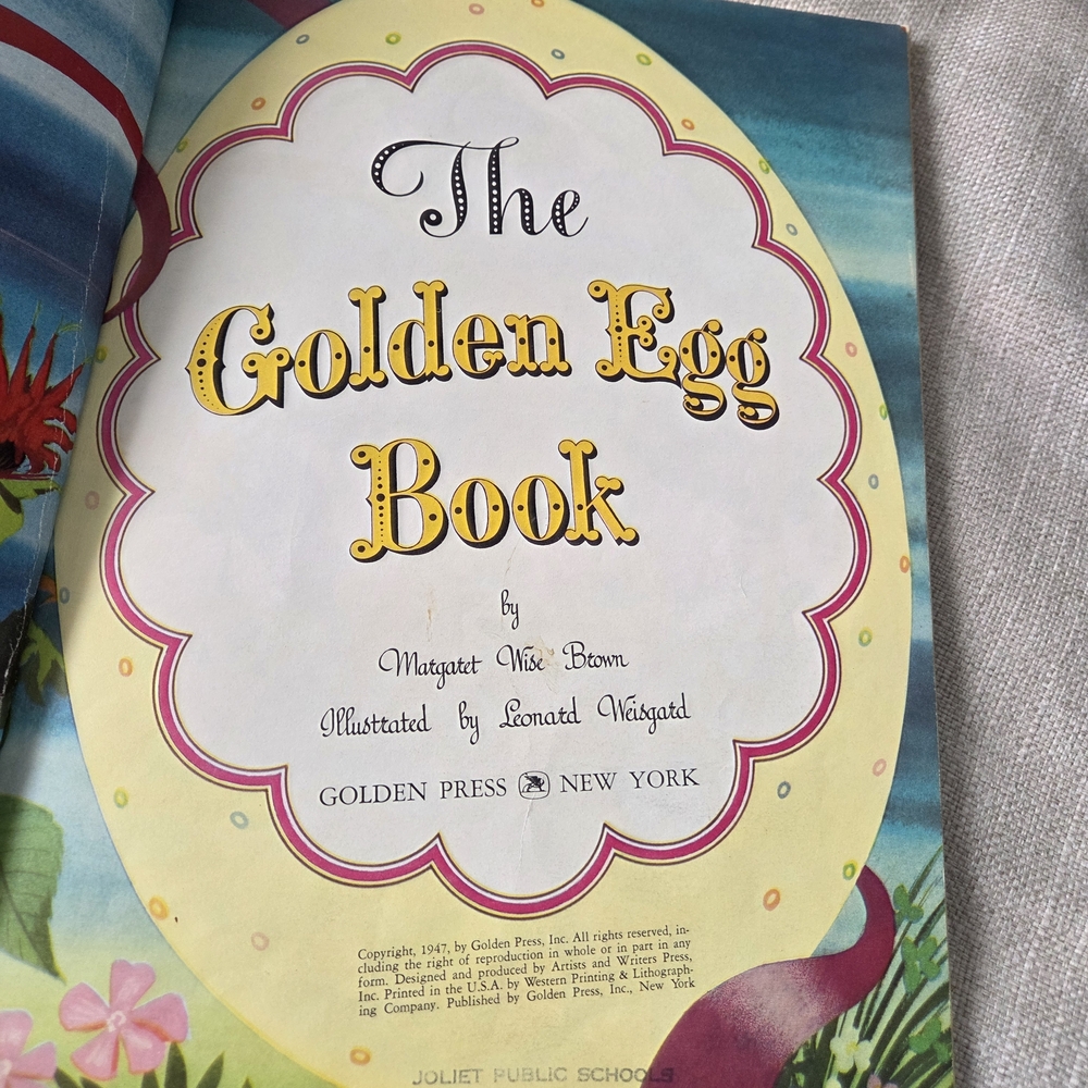 The Golden Egg Book - Illustrated Childrens Book - Green Cover - Picture 5 of 9